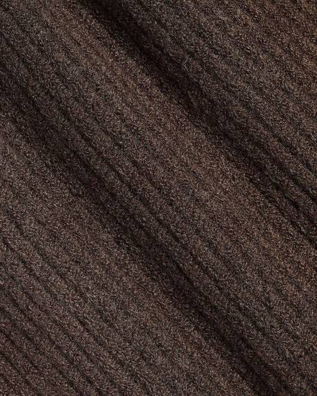 Pull &agrave; Manches Longues avec Franges et Col Bateau