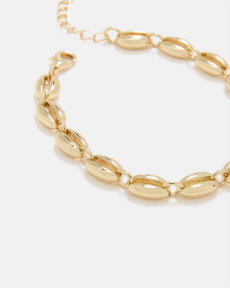 Shell Link Bracelet