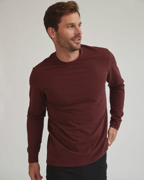 Activewear Thermal Base Layer Long Sleeve Crew-Neck T-Shirt