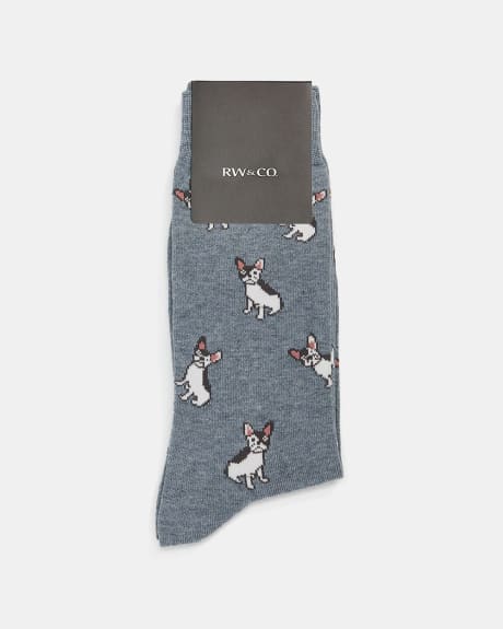 French Bulldog Socks