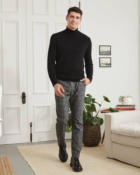 Turtleneck Knit Sweater