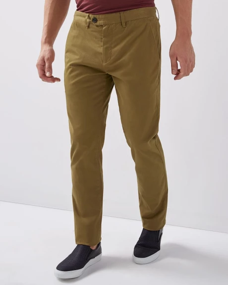 Pantalon chino coupe étroite