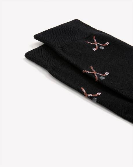 Hockey Sticks Socks