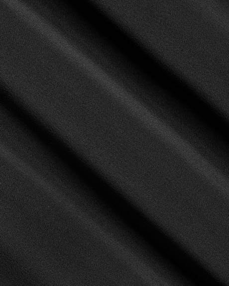 One-Shoulder Satin Mini Cocktail Dress