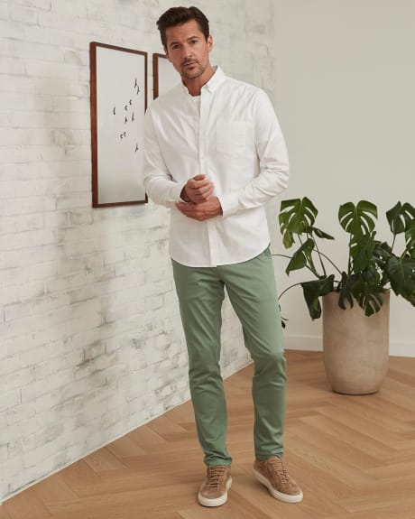 Stretch Oxford Tailored Fit Shirt