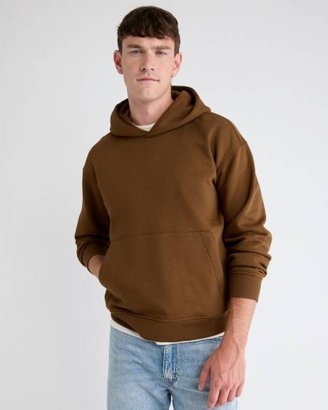 Fleece Hoodie with Kangaroo Pocket