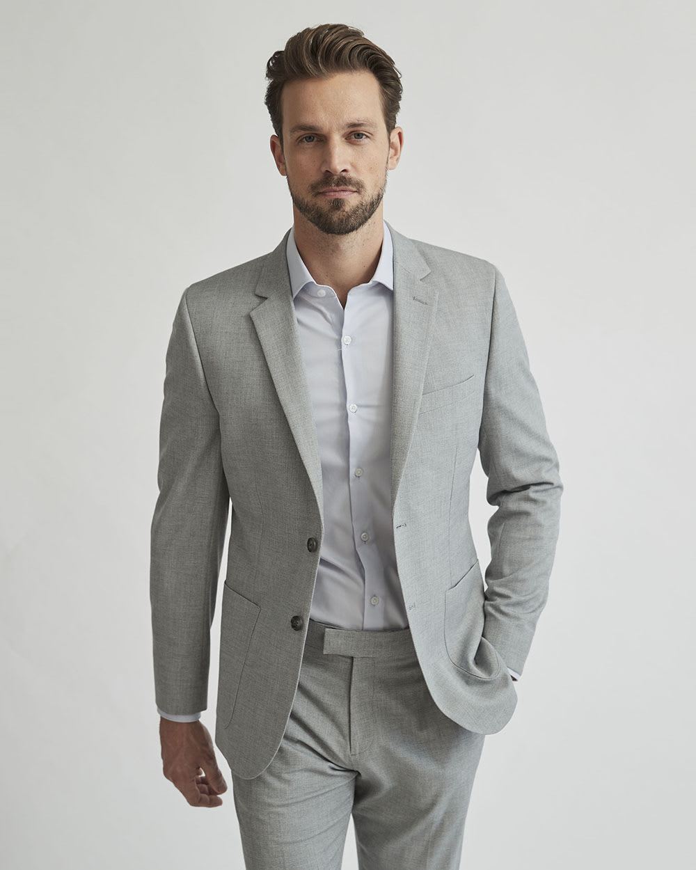 Tailored Fit U-Tech Suit Blazer