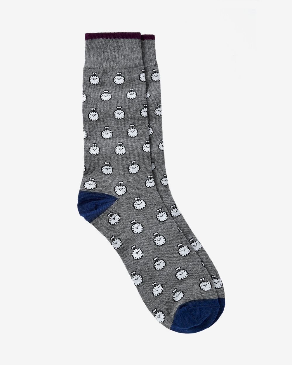 Men's clock pattern socks RW&CO.