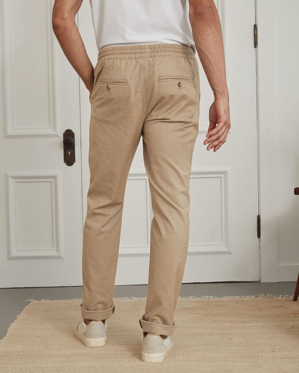 Brushed Twill Drawstring Pants RW&CO.