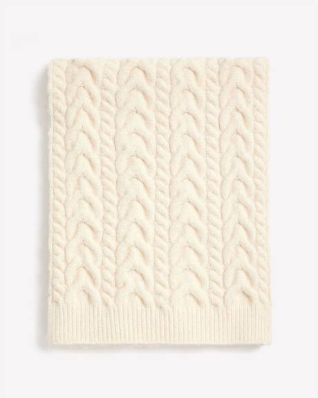 Foulard en Mailles Torsadées