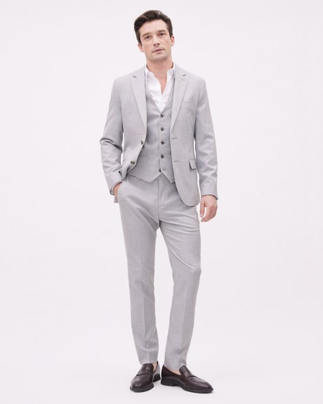 Essential Light Grey Suit Vest