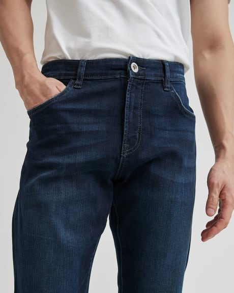 Slim Leg Medium Wash Denim Jeans - 32''