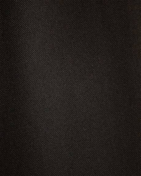 Tapered-Leg Pleated Dress Pant