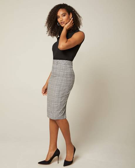 Silky crepe Cap Sleeve Blouse