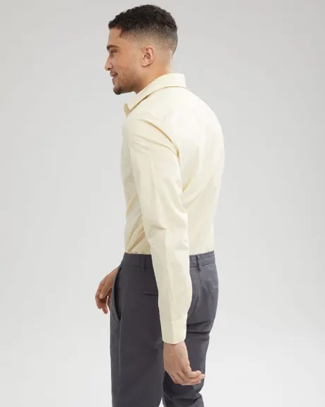 Slim Fit Coolmax (R) Solid Dress Shirt