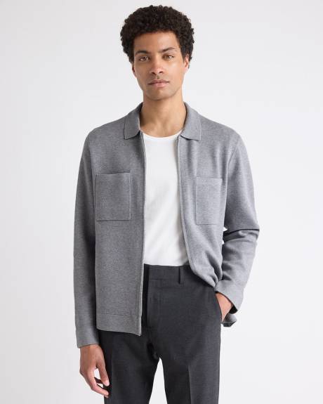 Zipped City Sweater Cardigan