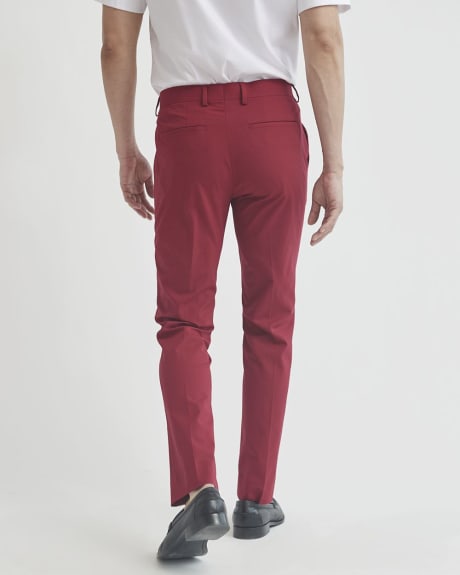 Slim Fit Red Suit Pant