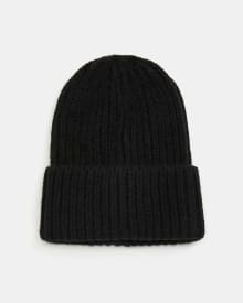 Solid Folded Beanie