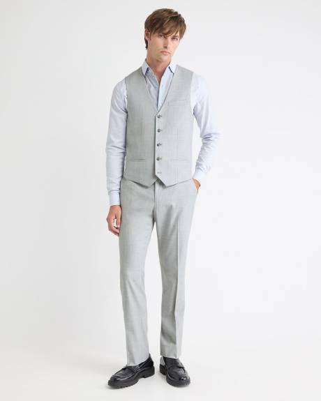 Essential Light Grey Suit Vest