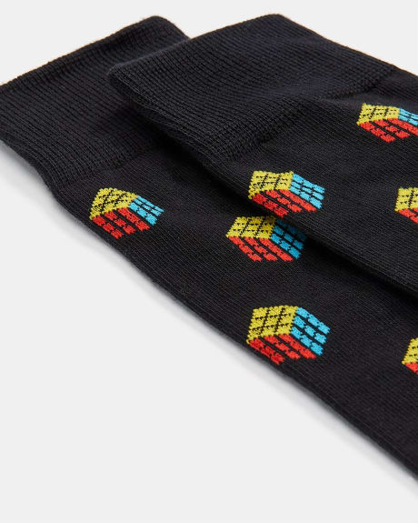 Rubiks Cube Socks