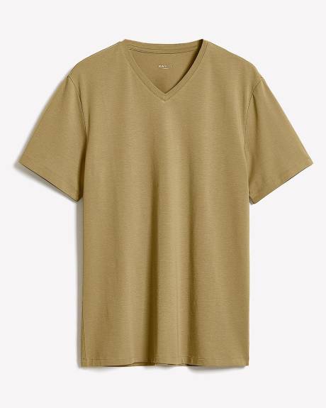 Solid Supima (R) Cotton V-Neck T-Shirt
