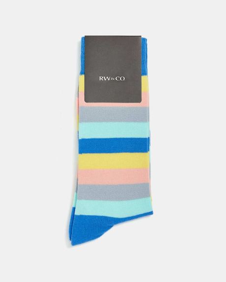 Colourful Striped Socks