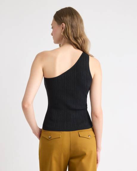 Camisole Moulante à Une Épaule