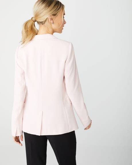 Long Loose-fit open blazer