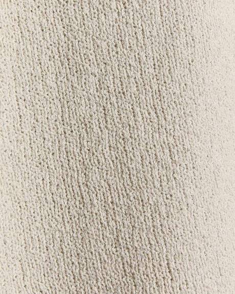 Pull à Boutonner à Manches Courtes et Col Camp