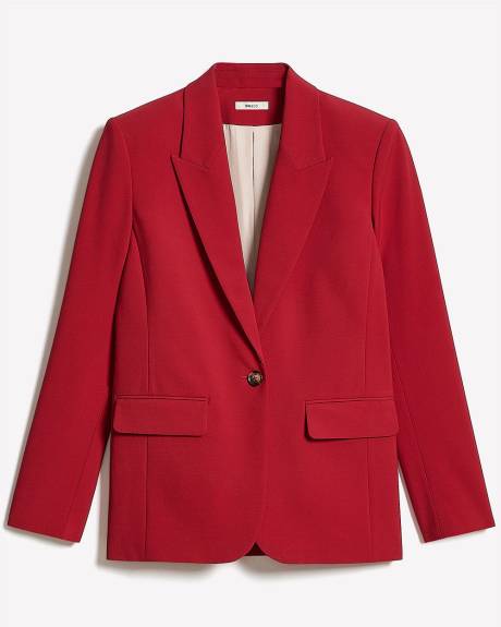 Veston Décontracté à Boutonnage Simple