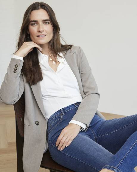 Medium Wash High-Rise Long Natalie Jegging