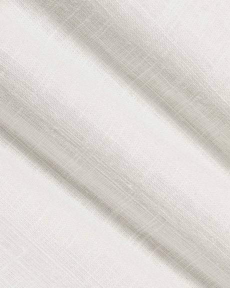 Solid Sleeveless Linen-Blend Blouse