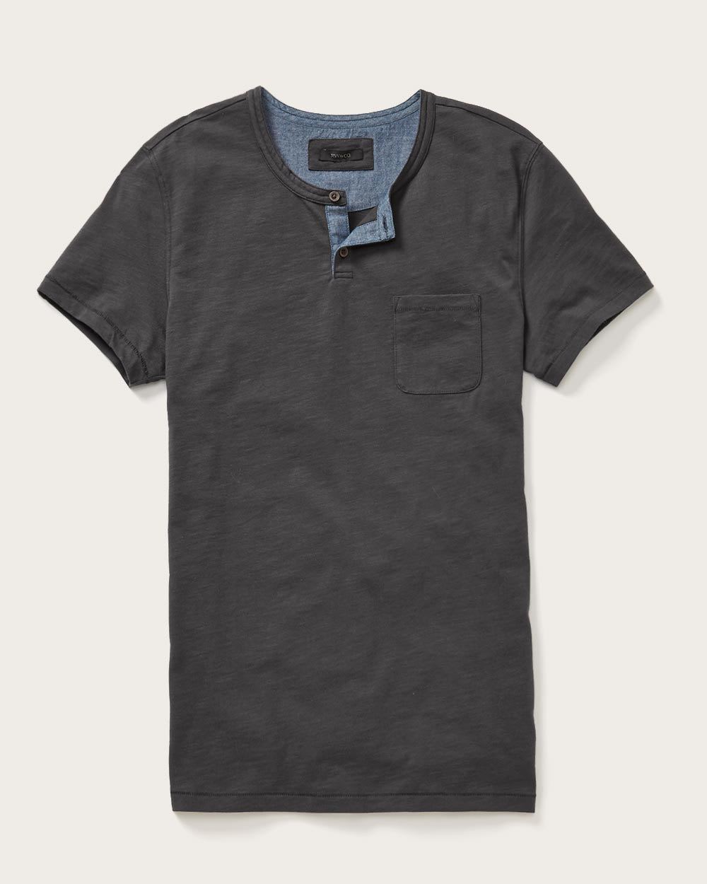 Essential short sleeve Henley t-shirt | RW&CO.