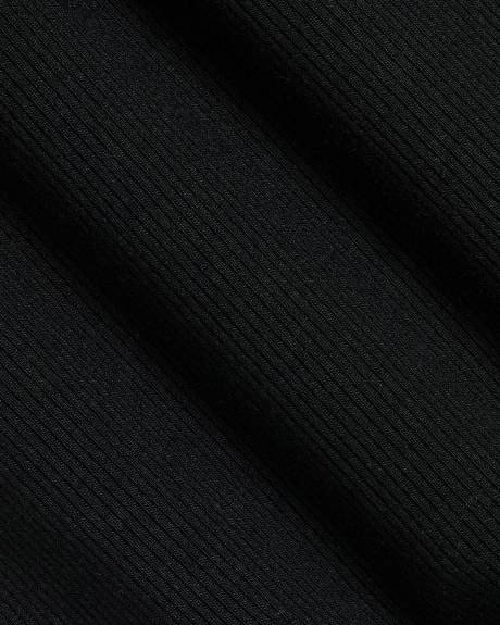 Scoop-Neck Ribbed Cami with Spaghetti Straps