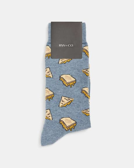 Grilled Cheese Socks