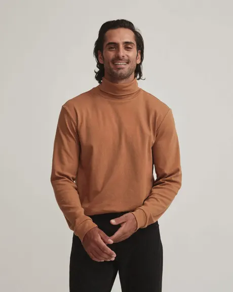 Soft Touch Long Sleeve Turtleneck T-Shirt