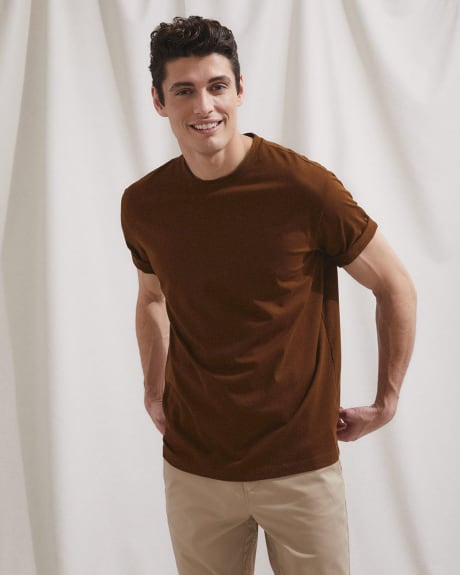 Relaxed Fit Solid T-Shirt