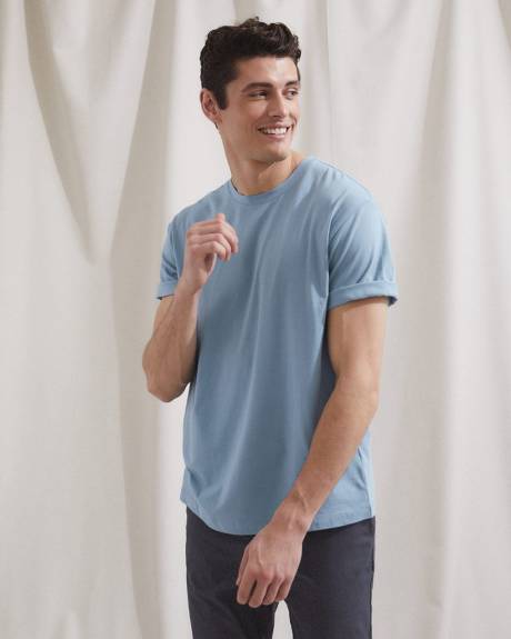Relaxed Fit Solid T-Shirt