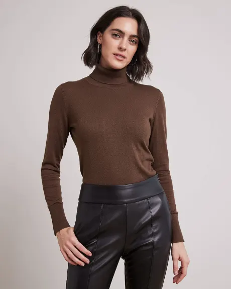 Long-Sleeve Turtleneck Sweater