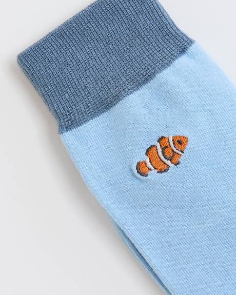 Clownfish Socks
