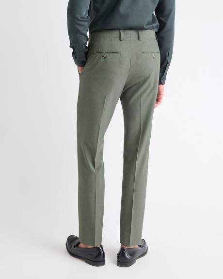 Slim-Fit Green Suit Pant