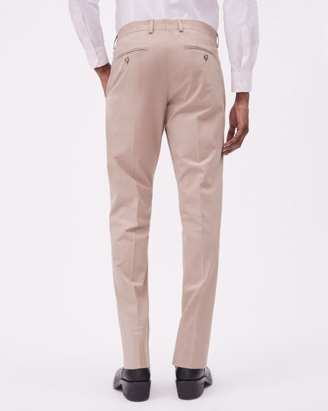 Slim-Fit Muted Pink Suit Pant