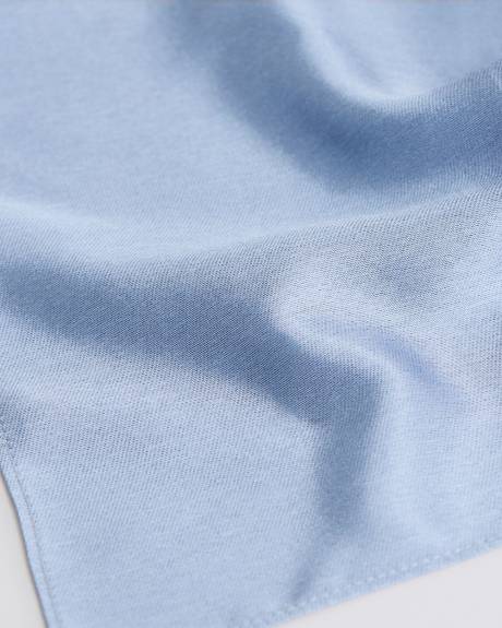 Mouchoir Uni au Fini Scintillant