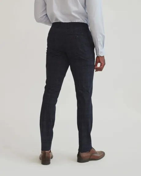 Slim Fit Dark Navy Bi-Stretch Suit Pant