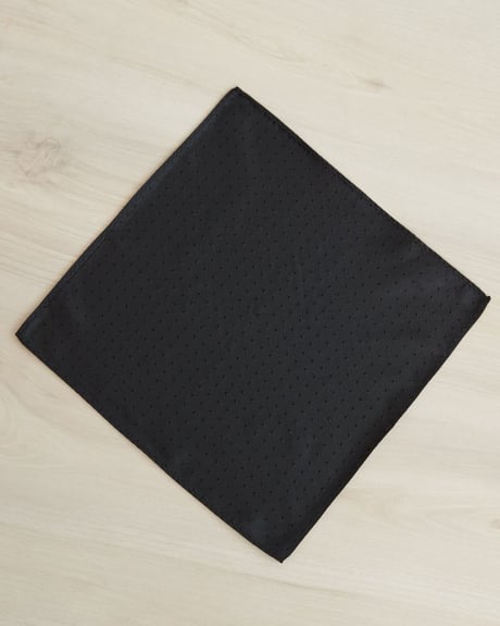 Black Dotted Handkerchief