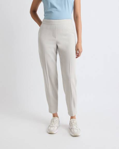 Mid-Rise Tapered-Leg Flowy Jogger Pant