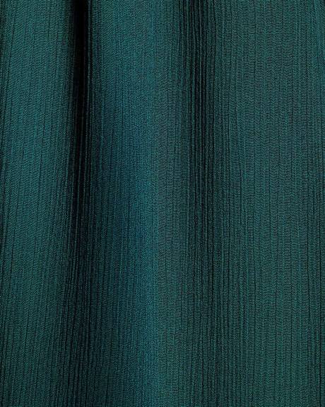 Blouse Popover en Mousseline à Manches Longues