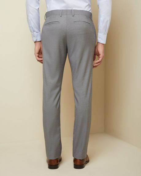 Essential Slim Fit stretch light grey suit Pant