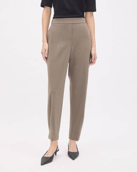 Mid-Rise Tapered-Leg Flowy Jogger Pant
