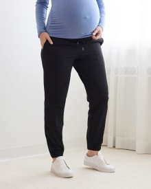 Pantalon Jogger Cheville Extensible 4 Sens - Thyme Maternité